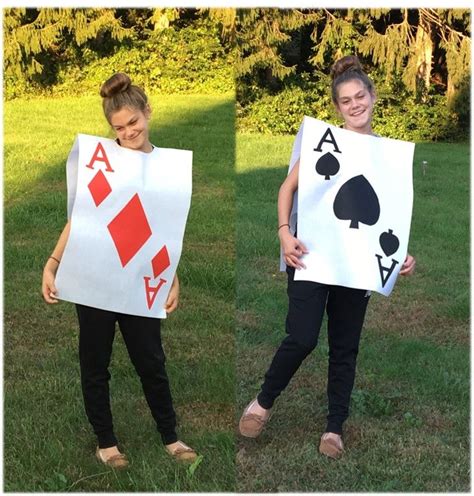 playing card costume diy.